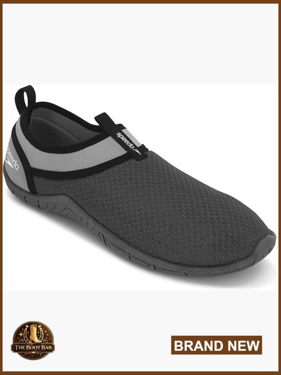 Men\'s Water Shoes Quick-Dry Mesh Neoprene Athletic Swim Sneakers